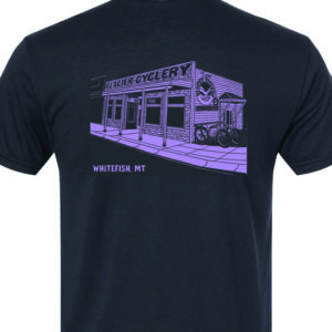 Vintage Linocut Shop Black Tee